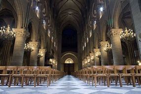 Image result for Notre Dame Cathedral Intterior