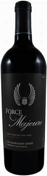 Image result for Force Majeure Cabernet Sauvignon Collaboration Series Reserve Red Mountain