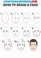 Image result for Face Drawing Easy