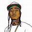 Image result for Nipsey Hussle Black and White Cartoon Drawing