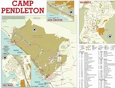 Image result for Camp Pendleton Map