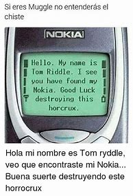 Image result for Tom Riddle Nokia