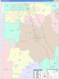 Image result for Map of Johnson County Indiana