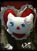 Image result for Hello Kitty Heart Background