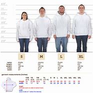 Image result for Sweatshirt Size Comparison Chart