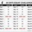 Image result for 25 Day Exercise Challenge