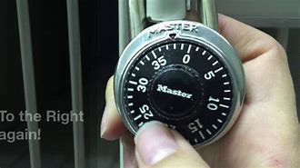 Image result for How to Unlock Digital Combination Lock
