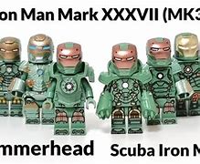 Image result for LEGO Iron Man Mark 37