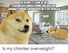 Image result for Chonker Meme