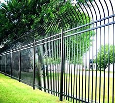 Image result for Galvanized Steel Security Fence