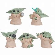 Image result for Baby Yoda Toy Poses