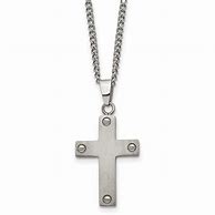 Image result for Titanium Cross Necklace