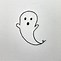 Image result for Cute Ghost Drawing Easy