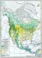 Image result for North America Vegetation Map