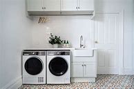 Image result for Laundry Room Cabinets with Hanging Rod