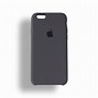 Image result for iPhone 6 Silicone Charcoal Case