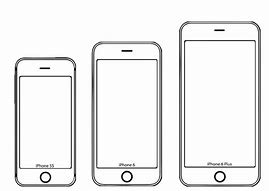 Image result for Size Comparison iPhone 6 Plus