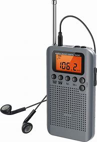 Image result for Portable FM Radio with Headphones