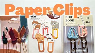 Image result for Paper Clip Types