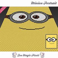Image result for Minion Blanket Crochet Pattern Graph