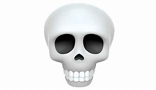 Image result for Realstic Skull. Emoji