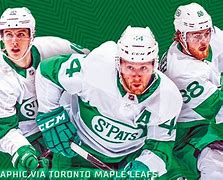 Image result for Toronto Maple Leafs and Toronto St. Pat's and the Mascot All Jese