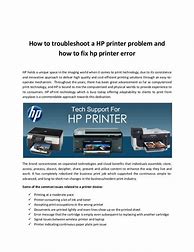 Image result for Fix HP Printer Problems