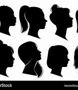 Image result for Female Profile Silhouette Outline