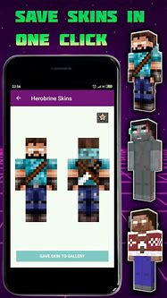 Image result for Minecraft PE Herobrine Skin