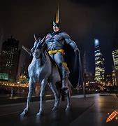 Image result for Batman Ridding a Unicorn