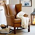 Image result for Pottery Barn Leather Chair