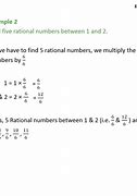 Image result for Five Rational Numbers Between 1 and 2