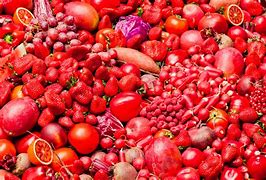 Image result for Red Fruits and Veggies