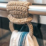 Image result for Crocheted Towel Topper