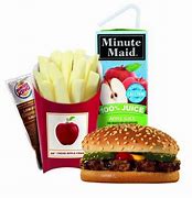 Image result for Burger King Kids Meal Apple Fries