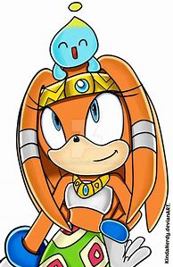Image result for Tikal the Echidna vs Sonic the Hedgehog