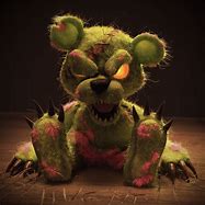 Image result for Zombie Teddy Bear Drawing