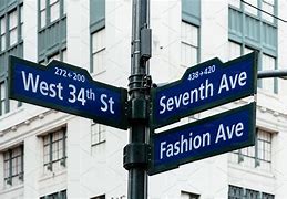 Image result for New York Street Signs