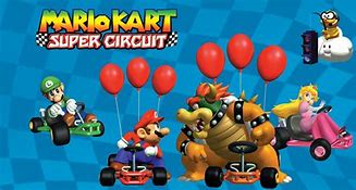 Image result for Mario Kart Super Circuit Artwork