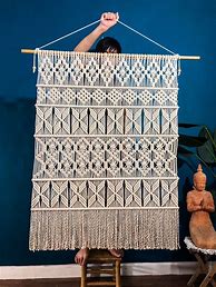 Image result for Geometric Macrame Wall Hanging