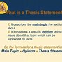 Image result for Thesis Statement Is Opinion Facts