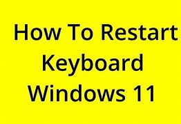 Image result for How to Restart with Keyboard