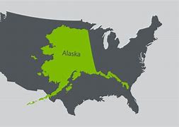 Image result for Alaska Real Size