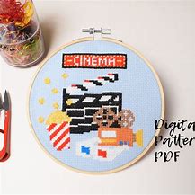Image result for Movie Cross Stitch