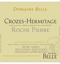 Image result for Belle Crozes Hermitage Roche Pierre