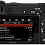 Image result for Sony A6500 LCD-screen