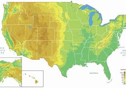 Image result for Digital Elevation Map United States