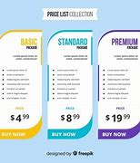 Image result for Price List Brochure Template