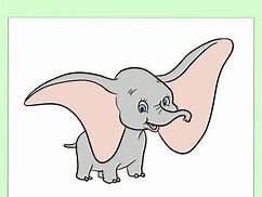 Image result for Dumbo Cute Easy Drawings