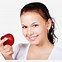 Image result for Woman Eating an Apple Cartoon